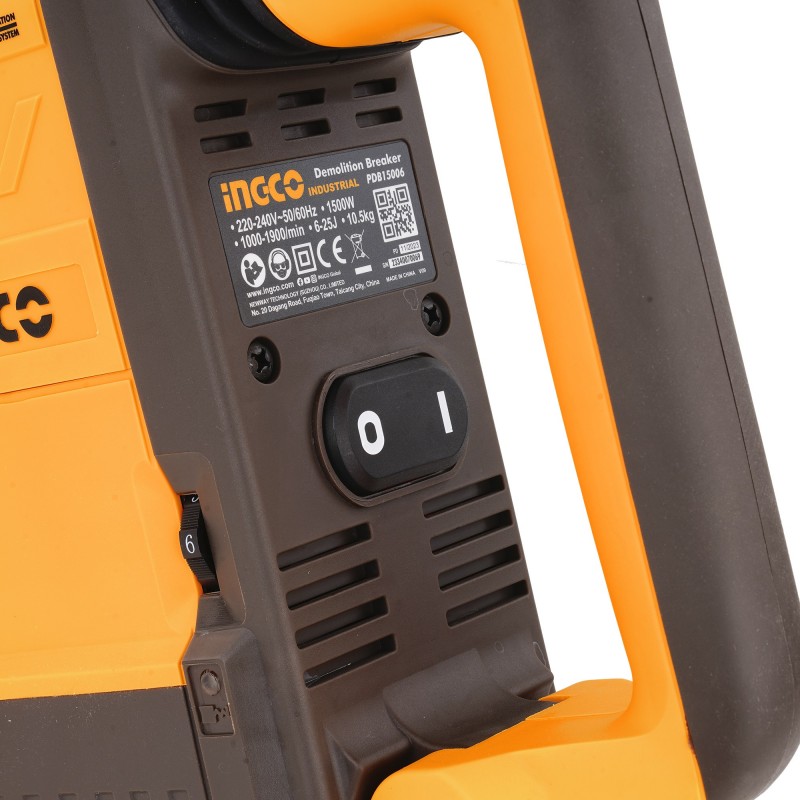 Отбойный молоток 1500Вт INDUSTRIAL INGCO PDB15006