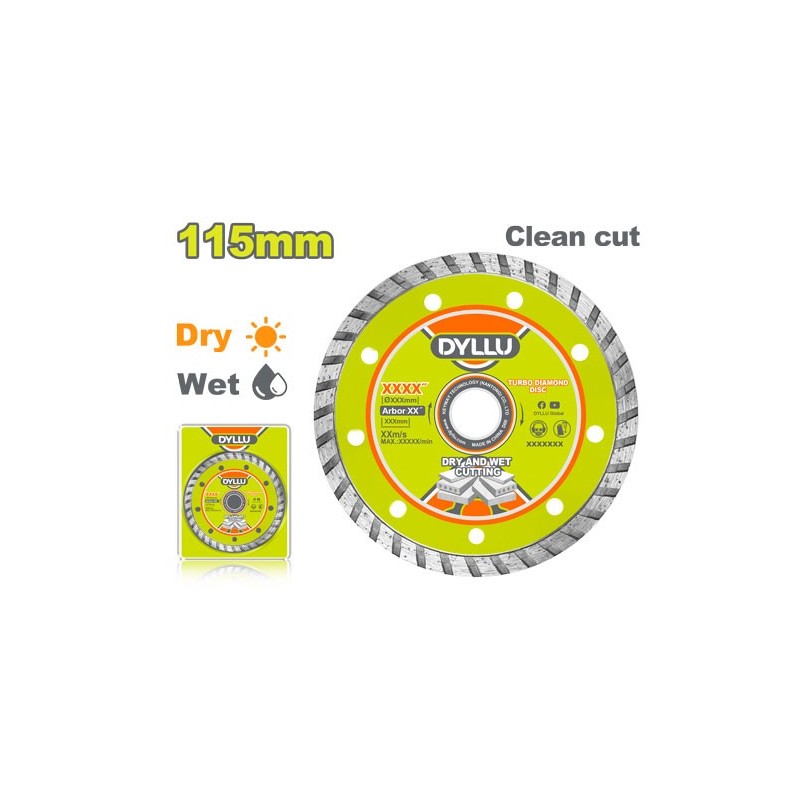 Диск алмазный  115мм DYLLU DTDC3K02