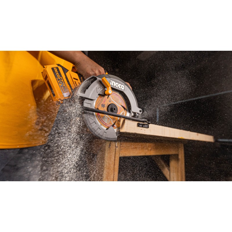 Циркулярная аккумуляторная  пила CSLI18511  185 mm 20V  INGCO
