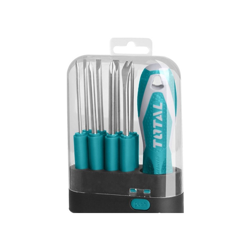 Набор Отвёрток PH/SL, 9 шт. THT250906 TOTAL