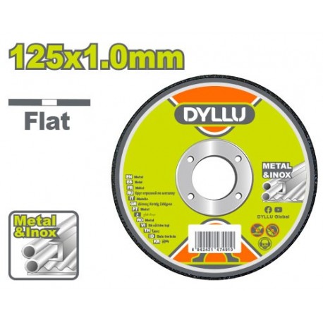 Диск абразивный для шлифовки 125*1.0*22.2мм DYLLU DTAC1351