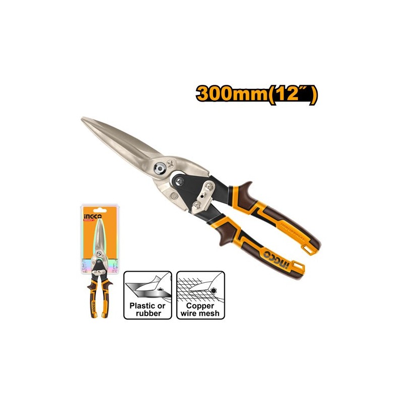 Универсальные ножницы по металлу 300мм INGCO HTSN0112S