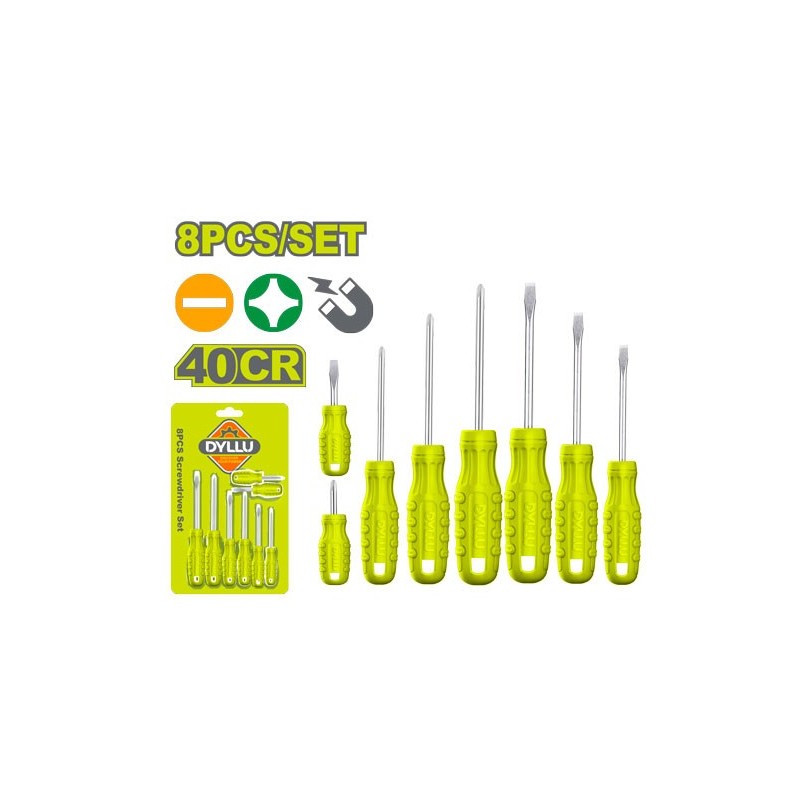 Набор из 8 отверток DYLLU DTSS2408