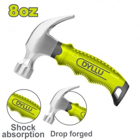 Молоток-гвоздодер мини 220г DYLLU DTHM33D8