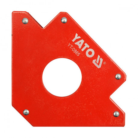 Магнитный сварочный уголок Yato YT0865 122x190x25