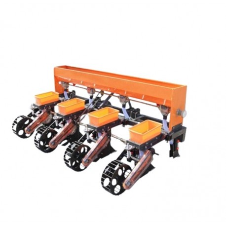 Сеялка 4-рядная для трактора+распределитель удобрений