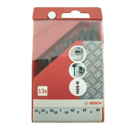 Набор свёрл для металла Bosch 1.5-6.5 HSS-R