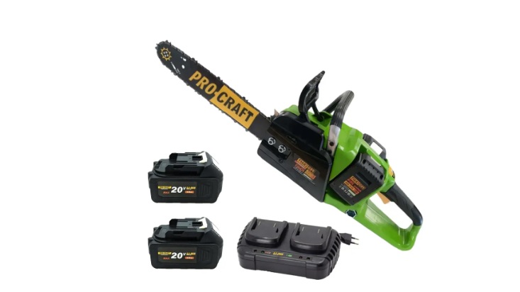 Аккумуляторная пила Procraft PCA 40/2 (2 АКБ и ЗУ)