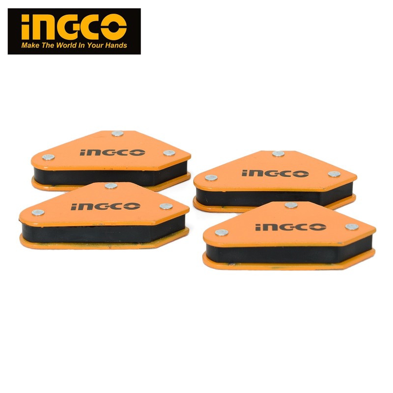 Угольник магнитный для сварки набор 4шт INGCO AMWH4001