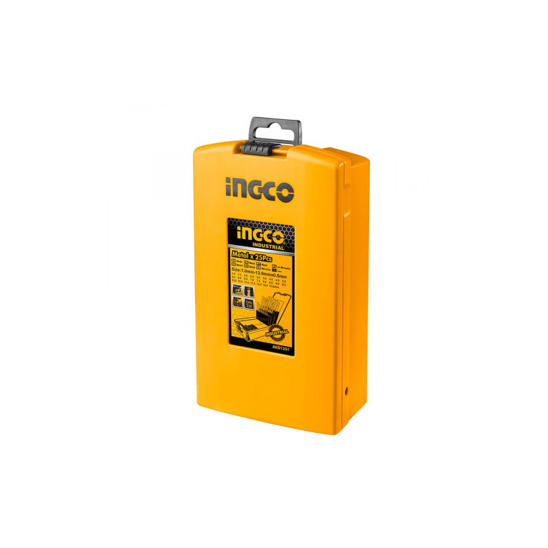 Набор сверел по металлу 25шт INGCO AKD1251