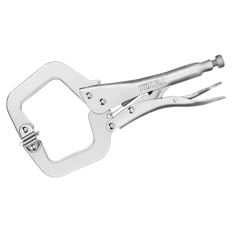 Клещи зажимные 280мм тип C Total THT111113