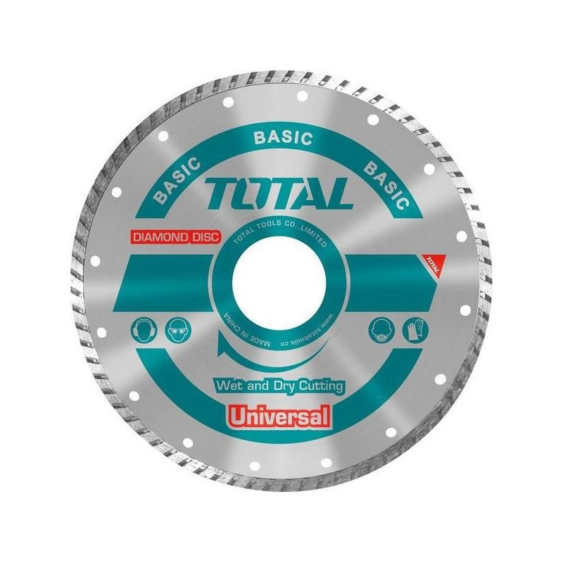 Диск алмазный по бетону 230mm, TAC2132303 TOTAL