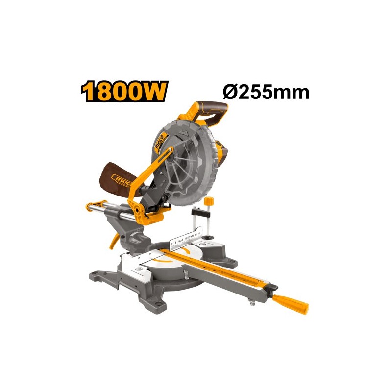 Пила торцовочная пила INGCO 1800W 255*25.4mm BM2S180017