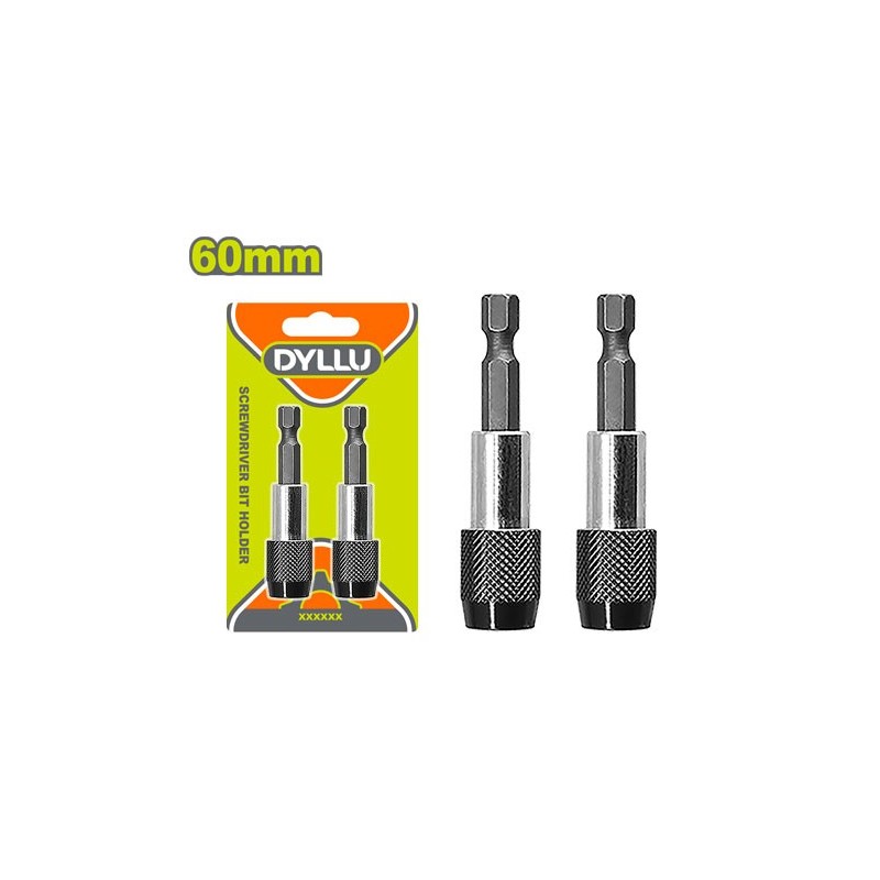 Набор держатель для бит магнитный 60мм 2шт. DYLLU DTSV3K01