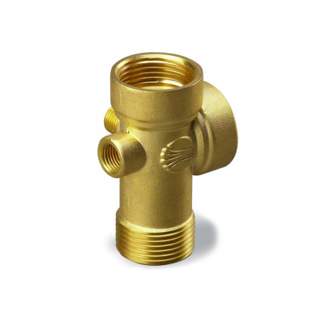 Муфта бронз. 5 вых. 50016 PEDROLLO