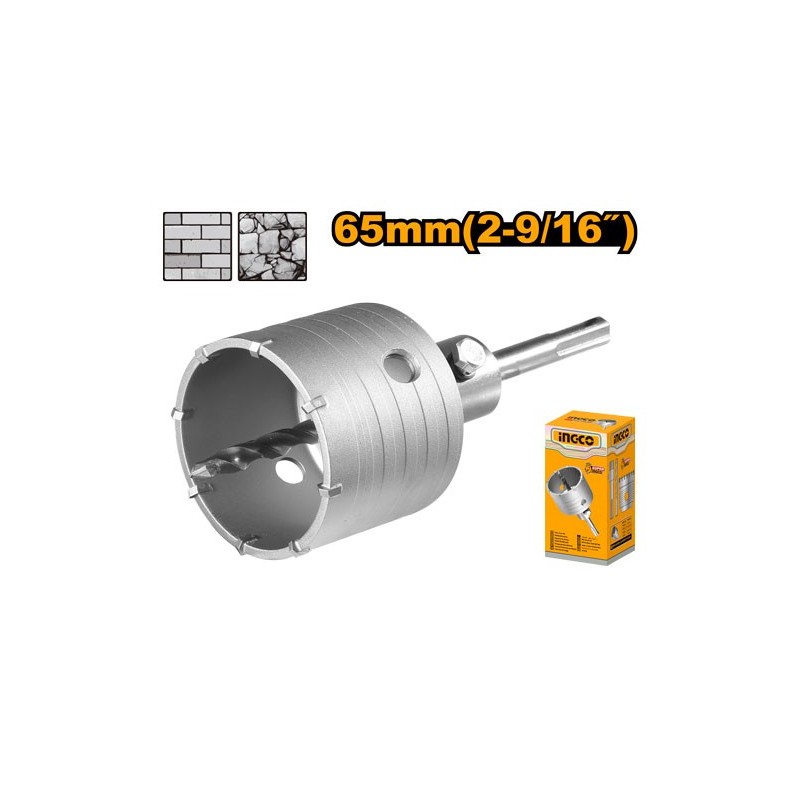 Коронка по бетону 65мм INGCO  HCB0651
