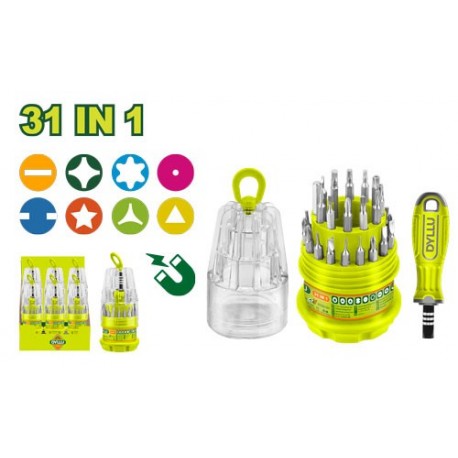 Набор отвертка с насадками 31в1 DYLLU DTSS1J31