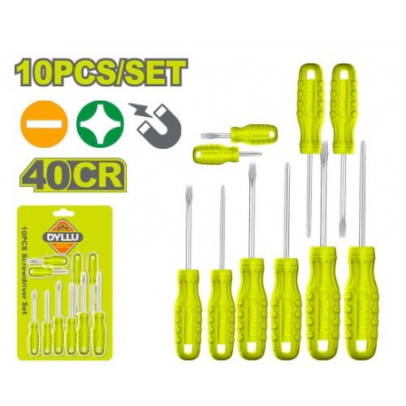 Набор из 10 отверток DYLLU DTSS2410