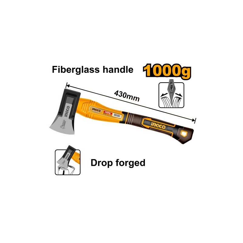 Топор1000г INGCO HAX0811000F