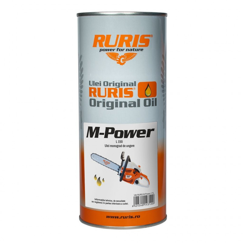 Цепное смазочное масло Ruris M-power 1L