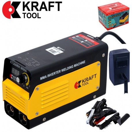 Инверторный сварочный аппарат 260A KT260RHDIGI KraftTool